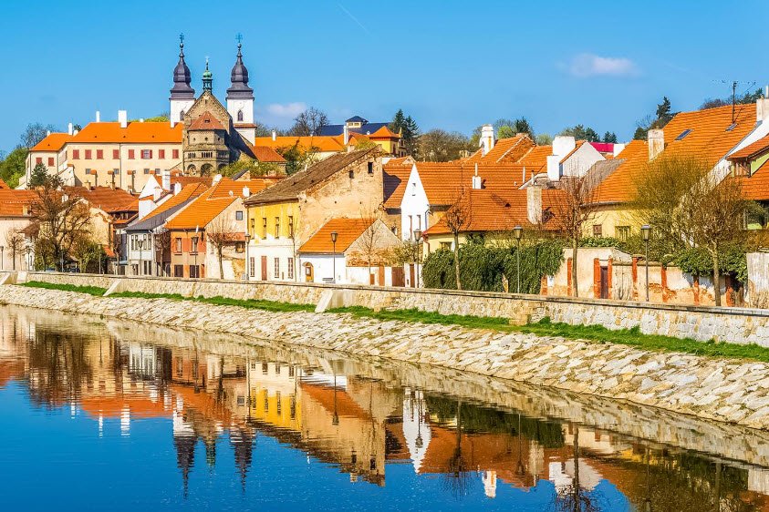 Třebíč Jewish Quarter &amp; Basilica, Vysočina Region, Czech Republic (Czechia)